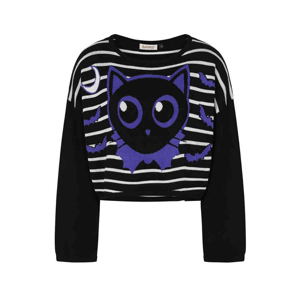 Banned - Kuro Knitted Jumper - Black